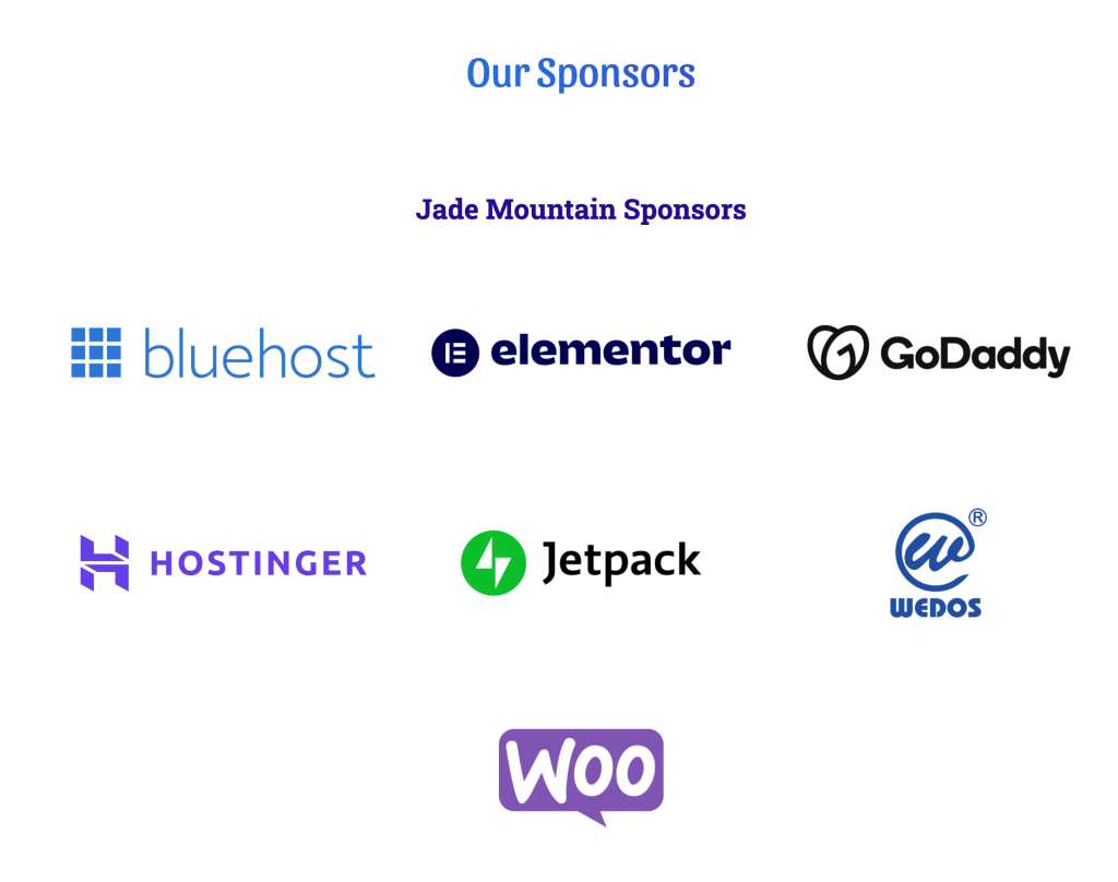 Sponsors