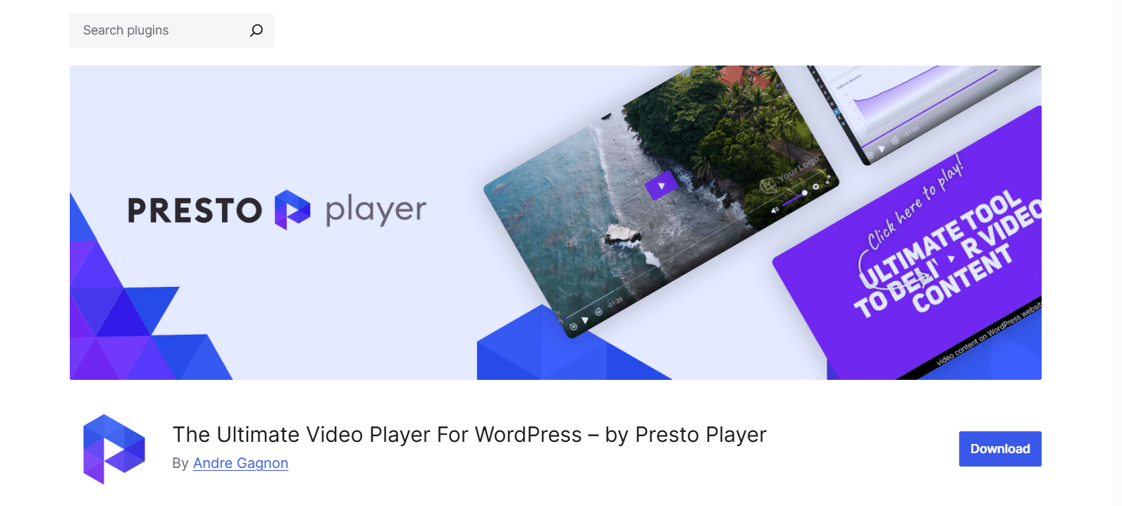 Presto Player