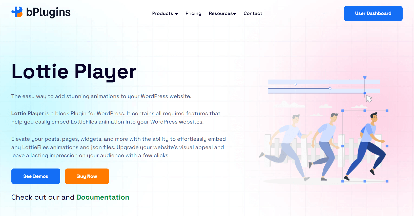 Best Lottie Player plugin for WordPress