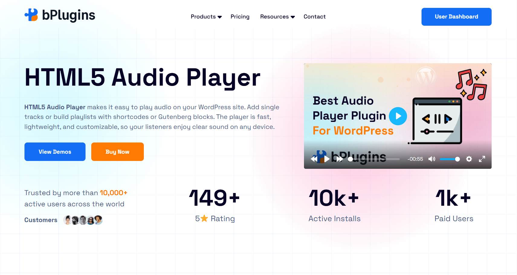 HTML5 Audio Player WordPress Plugin