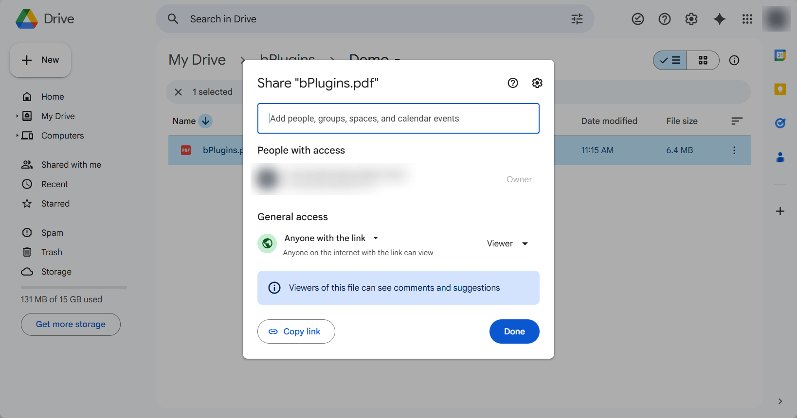 Share PDF with anyone
