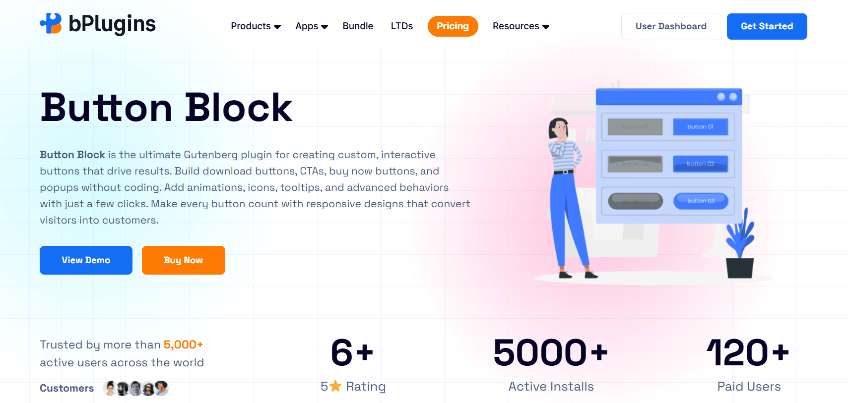 Button Block