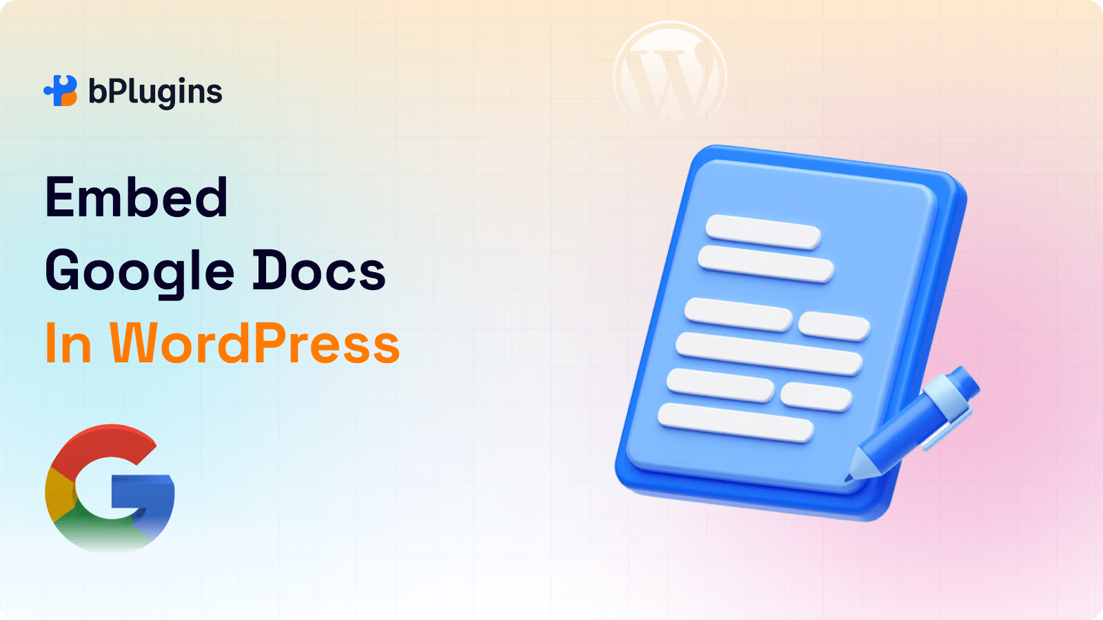 Embed Google Docs in WordPress