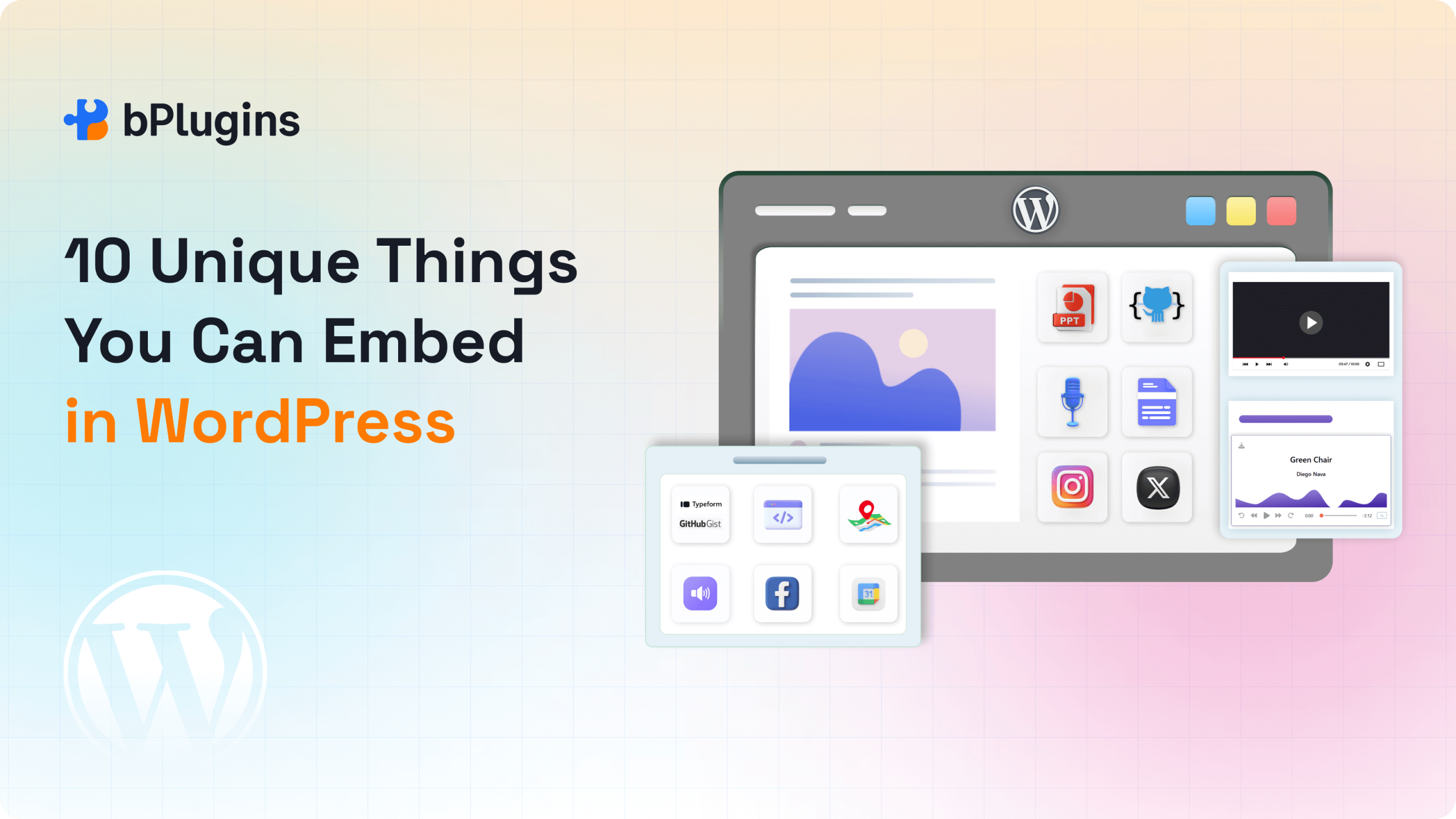 Unique Things You Can Embed in WordPress