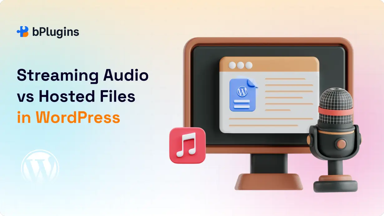 Streaming Audio vs Hosted Files in WordPress